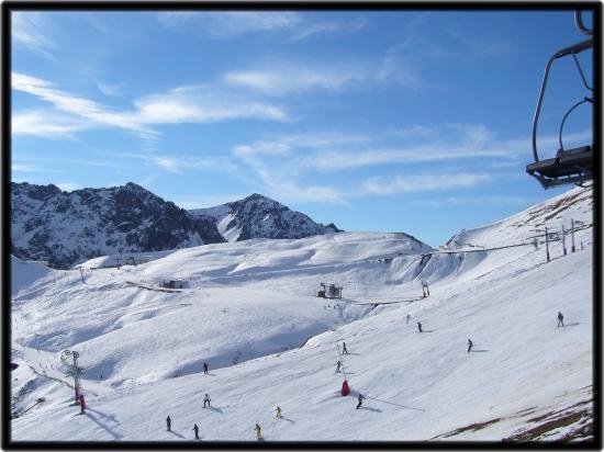 STATION de SKI  BAREGES/ LA MONGIE