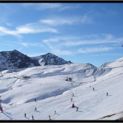 STATION de SKI  BAREGES/ LA MONGIE