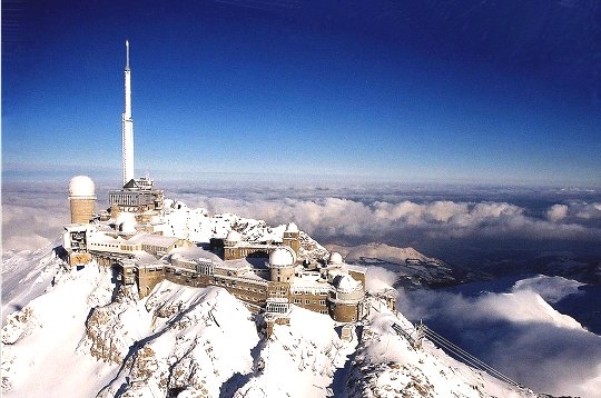 PIC DU MIDI  de BIGORRE  en hiver