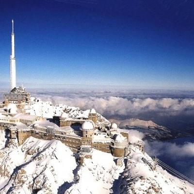 PIC DU MIDI  de BIGORRE  en hiver