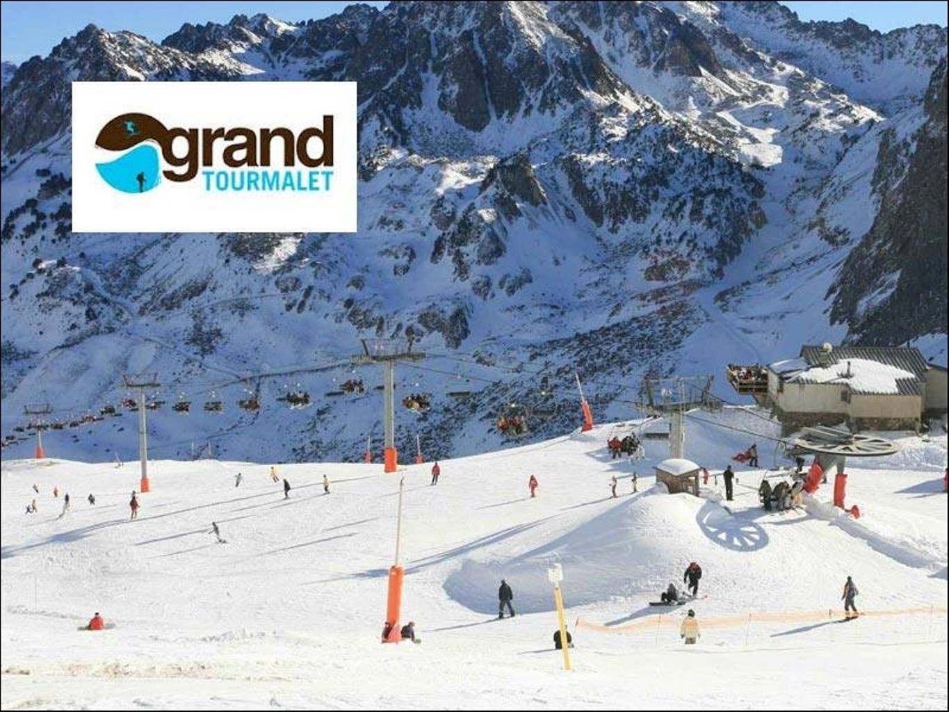 Le grand Tourmalet station ski  BAREGES LA MONGIE 