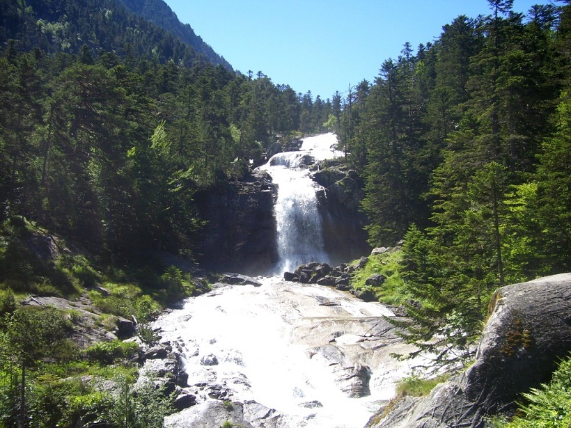 pont-d'espagne à Cauterets '' CASCADE''