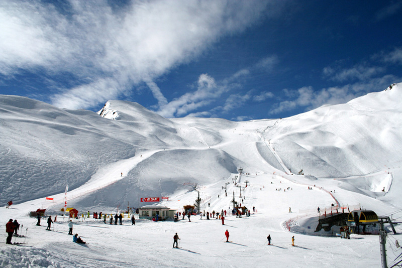 STATION DE SKI  A HAUTACAM